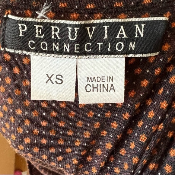 PERUVIAN CONNECTION Fit and Flare Floral Mini Dress - Picture 5 of 5